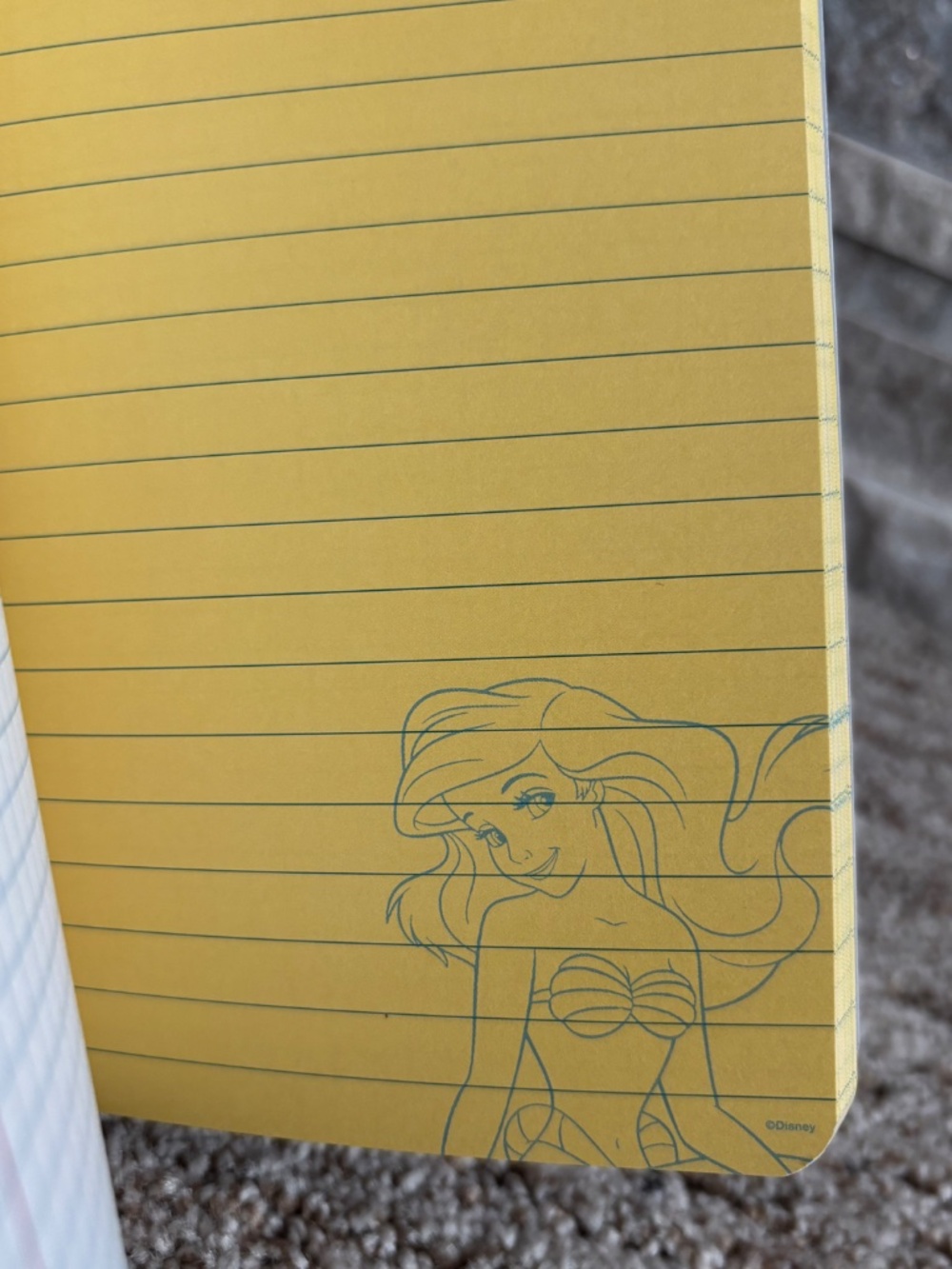 Disney’s The Little Mermaid VHS Style Notebook - Picture 6 of 7